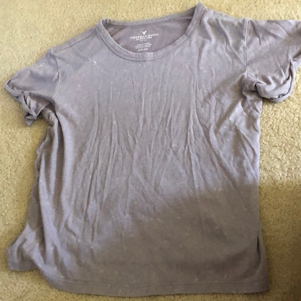 American Eagle cropped tee